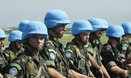 cascos azules Alemania apoya la idea de una misión de la ONU en Donbás